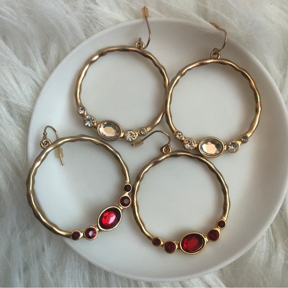 Vintage Avon 4 pairs of drop/dangle earrings - Picture 2 of 4